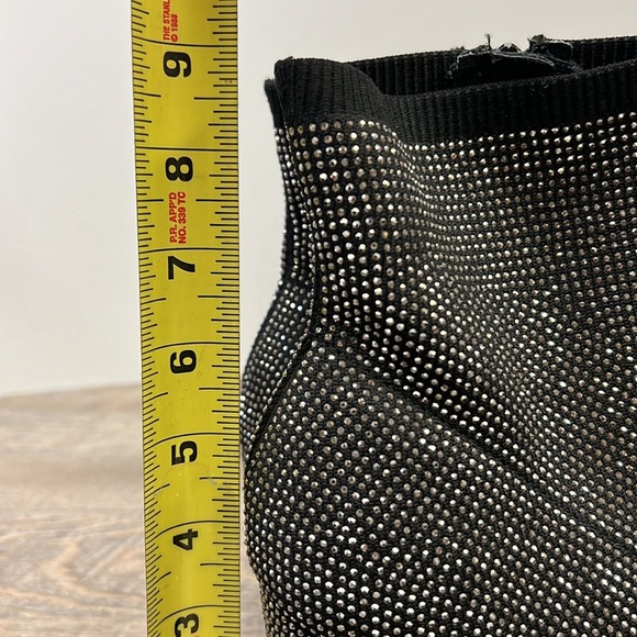 Torrid Stretch Knit Embellished Bootie 10WW - Picture 15 of 16